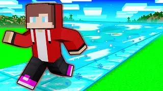 Minecraft BUT Everything JJ TOUCH turns to DIAMONDS!