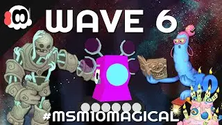 #MSM10Magical Individuals WAVE 6 - Boo'qwurm Monculus and Wubblite on Psychic Island (ANIMATED)