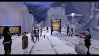 LIVE from Second Life:  Linden Snowball Fight MADNESS