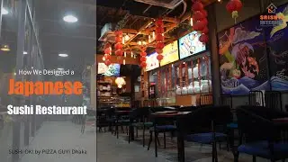 Interior Design Tour | Japanese restaurant interior Design