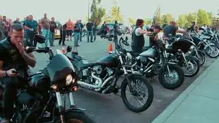 S6-E2-SEG2-Neil of H-D of Edmonton & Krysta of Blackjacks Roadhouse at the Edmonton Motorcycle Show!