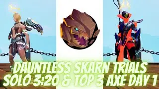 Dauntless Skarn Trials Sub 5 Guide Easy