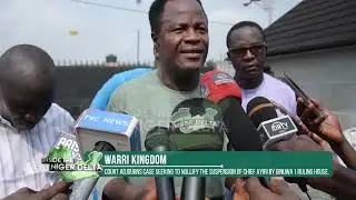 COURT ADJOURNS CASE SEEKING TO NULLIFY THE SUSPENSION OF CHIEF AYIRI BY GINUWA 1 RULING HS OF WARRI