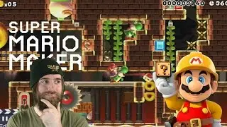 Locked in the Dragon's Dungeon | IT'S PUZZLE TIME! [Super Mario Maker]