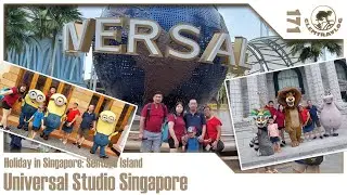 vlog #171 Holiday in Singapore: Sentosa Island - Universal Studio Singapore