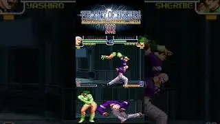 Yashiro Orochi VS Shermie FREEZE BUG (KoF 2002) #kof2002 #mbizarro