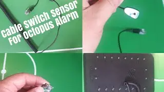 CABLE CENTRY ALARM SWITCH SENSOR FOR OCTOPUS STATION ALARM : For Protection and display