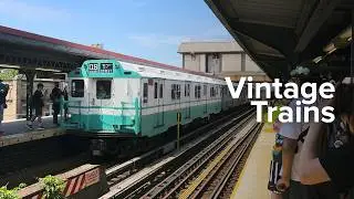 ⁴ᴷVintage Train action along the Brighton Line for the Parade of Trains 2025!