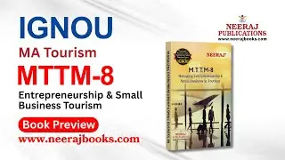 IGNOU MA Tourism  | MTTM-8  (Guide) | Neeraj Books Preview | Neeraj Publications