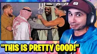 Summit1g Reacts to Jake Paul vs Tommy Fury Press Conference & Face Off!