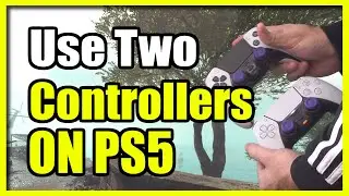 Как использовать два контроллера одновременно на консоли PS5 (помощь со вторым контроллером)