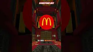 Rebuilding McDonald's on DonutSMP - 72 Modules!  #donutsmp #minecraft #gaming #drdonutt