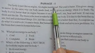 Comprehension/Unseen Passage, Navodaya, Sainik and all Compitative Exams.Part-2