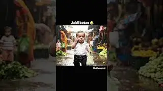 Jaldi batao | ai baby funny #shorts#youtubeshorts#aibabyfunny#funnyshorts#shortsfeed