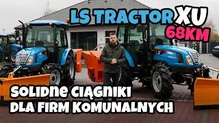 Solidne ciągniki komunalne - LS Tractor XU 6168 :: Traktor.com.pl