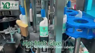 YD Pack - Fully Servo Motors Driven Hot Melt Glue Labeling Machine
