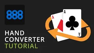 888 Poker &mdash; Учебное пособие по конвертеру рук