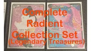 Complete Pokemon Radiant Collection (RC) -Legendary Treasures-