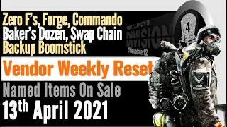 The Division 2 Weekly Vendor Reset 13 April 2021 - Get that Best *Solo PVE Build*