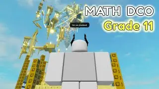 Math + Obbying is Crazy (Math Difficulty Chart Obby Grade 11)