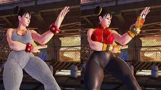 STREET FIGHTER V - MODS - CHUN-LI *BAREFOOT NOSTALGIA SPANDEX* (PC ONLY)