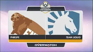 FNRGFE vs Team Liquid (Map 4) | OW Contenders Season Zero: North America [Semifinals]
