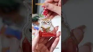 Rounding Clear Acrylic Keychains design from @maanvin