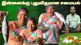 👩🏻‍🏭இன்னைக்கு லலிதா செய்த புதுவிதமான சமையல் ☺️மடவை மீன் குழம்பு 🧑‍🍳நண்டு வறுவல் |Kamal Lalitha