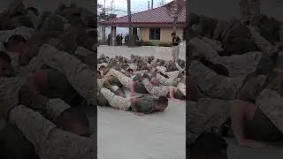 Human Centipede Push-Ups #shorts