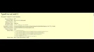 TYPE ERRORS IN DJANGO  | Hindi