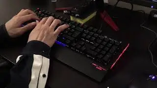 ASMR タイピング音 LANGTU メカニカルキーボード(黒軸)