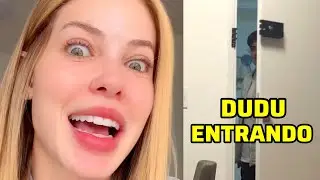 SAORY REAGE A SAUDADE DE DUDU DEPOIS DE DIAS SEM VER ELE 