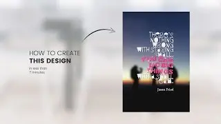 How to create a Pinterest quote picture