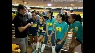Meninas do volei feminino do Brasil passam no Desafio Sertanejo