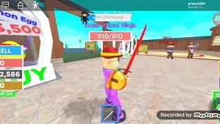Một ng&agrave;y l&agrave;m ninja trong roblox!! Projay video