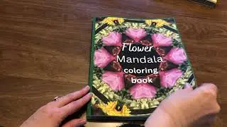 Flower Mandala Coloring book for Adults