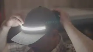 Wearing a Lightbar&trade; Headlamp on a Baseball Hat?