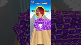 The dollar ball does tricks in mobile game Going Balls #dollar #tricks #mobilegame #goingballs