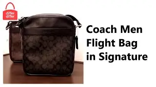 Coach Men Flight Bag in Signature 71764