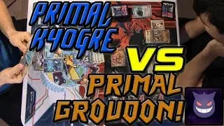 Primal Kyogre Vs. Primal Groudon | Pokemon Trading Card Game Matchup!
