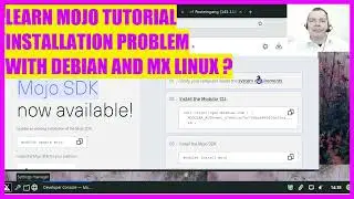 LEARN MOJO TUTORIAL - 5 INSTALLATION PROBLEM WITH DEBIAN AND MX LINUX ?