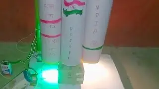 chandrayan-3 mini rocket project launching video #science #video #trending #viral #rocket#diy