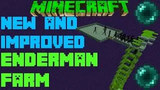 Minecraft Simple Enderman Farm Tutorial SUPER EFFICIENT! Xbox One PS4 Wii PE PC PS3