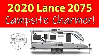 2020 Lance 2075 Travel Trailer - NO VOICE OVER - Tarrant County RV Show - 4k UHD