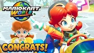 Mario Kart World Pro Racer Daisy Gameplay Banana Cup 150cc