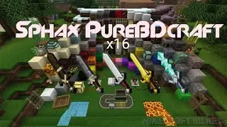 MINECRAFT TEXTURE PACK SPHAX PUREBDCRAFT 1.7 - 1.20 | Review