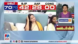 ലീഡുകള്&zwj; വീണ്ടും മാറി മറിയുന്നു | Delhi election result2025 |AAP | BJP