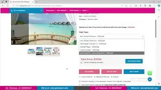 How to Order Custom Wallpaper on GlowviaArt.com | Step-by-Step Guide