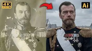 20 исторических царей России, оживленных с помощью ИИ | Иван IV, Николай II, Екатерина II и др.