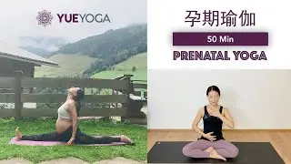 【50分钟孕妇瑜伽】温和疏解孕期身心压力 促进安全分娩及产后恢复 50min Gentle Prenatal Yoga | Yue Yoga